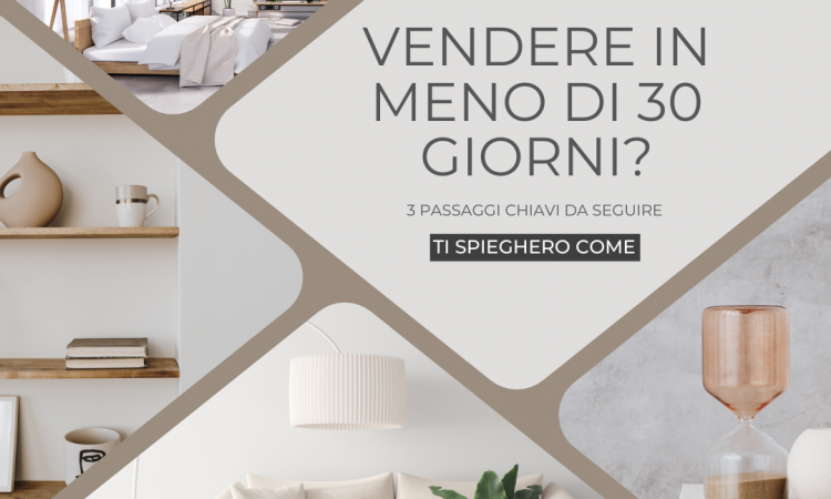 Come vendere la tua casa in meno di un mese: 3 passaggi chiave